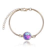 Zinc Alloy Resin Bracelets, durable & fashion jewelry 