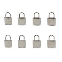 Stainless Steel Jewelry Charm, Lock, polished, DIY metallic color plated 