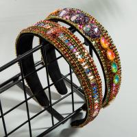 Banda del Pelo, paño, Joyería & diferentes estilos para la opción & para mujer & con diamantes de imitación, más colores para la opción, Vendido por UD