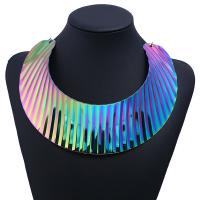 Collier de vetement, alliage de zinc, bijoux de mode & unisexe, plus de couleurs à choisir, Vendu par PC