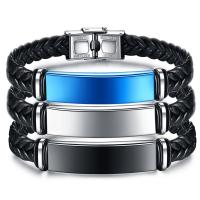 Titanstahl Armband, poliert, Modeschmuck & für den Menschen, keine, 41x12mm, Innendurchmesser:ca. 220mm, Länge:8.66 ZollInch, verkauft von PC