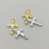 Zinc Alloy Cross Pendants, plated, durable & DIY Approx  