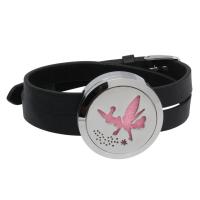 Parfüm Aromatherapie Armband, PU Leder, mit 316 L Edelstahl, Modeschmuck & unisex, verkauft von PC