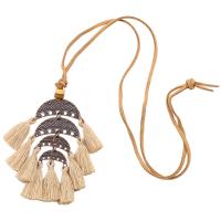 Fashion Fringe Necklace, Zinc Alloy, plated, folk style & for woman .49 Inch 