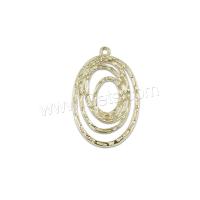 Zinc Alloy Jewelry Pendants, Round, fashion jewelry & for woman, gold 