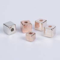 CCB Plastic Beads, Copper Coated Plastic,  Square, durable & DIY 