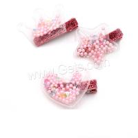 Children Hair Clip, Resin, handmade, cute & Girl red 