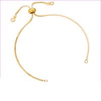 Brass Bracelet Base, Round, plated, Adjustable 240*7*1.3mm Approx 1.8mm 