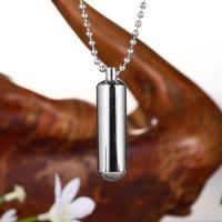 Stainless Steel Cinerary Casket Pendant, fashion jewelry & Buddhist jewelry & Unisex 