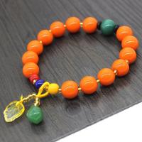 Glass Jewelry Beads Bracelets, Glass Beads, Ball, folk style & for woman 10mm  