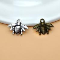 Zinc Alloy Jewelry Pendants, Bee, plated, DIY 