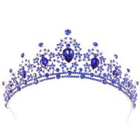 Bridal Tiaras, Zinc Alloy, for woman & with rhinestone 