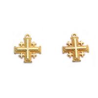 Zinc Alloy Cross Pendants, fashion jewelry & Unisex 