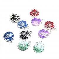 Zinc Alloy Enamel Pendants, fashion jewelry & Unisex 