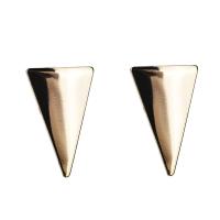 Brass Earring Drop Component, gold color plated, DIY & for woman 