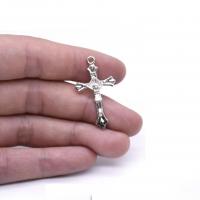 Zinc Alloy Cross Pendants, fashion jewelry & Unisex 