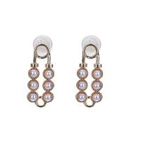 Boucles d'oreilles en Argent, laiton, Placage de couleur d'or, DIY & pour femme Vendu par PC