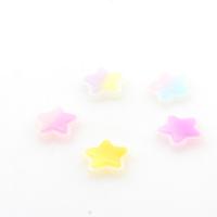 2 つのトーンの樹脂のカボション, 樹脂, 星, かわいい & ファッションジュエリー & DIY, 無色, 19*19*4mm, 5バッグ/ロト, 200パソコン/バッグ, 売り手 ロト