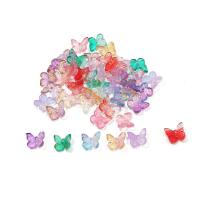 Handgewickelte Anhänger, Lampwork, Schmetterling, plattiert, DIY, keine, 11u00d79.5mm, 10PCs/Tasche, verkauft von Tasche