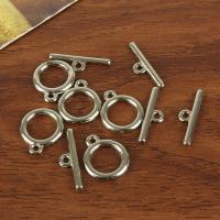 Zinc Alloy Toggle Clasp, plated, DIY 18mm*14mm*2mm uff0c23mm*6.5mm*2.5mm 