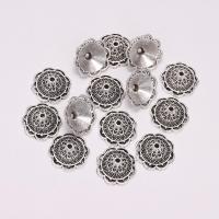 Zinc Alloy Bead Caps, antique silver color plated, DIY 