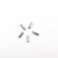 Brass End Cap, Round, plated, DIY 10*14mm 