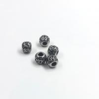 perles de grand trou en inox , Acier inoxydable 316, poli, DIY, 9.61mm, Diamètre inté Environ 4mm, Vendu par PC