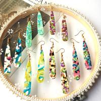 Acrylic Drop Earring, Acetate, with Acrylic, portable 