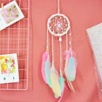 Fashion Dreamcatcher, Eisen, mit Feder, nachhaltiges, farbenfroh, verkauft von PC