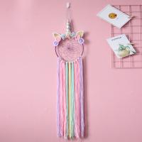 Mode Dreamcatcher, fer, avec Fil de coton, fait à la main, durable & motif tissé & styles différents pour le choix, plus de couleurs à choisir, Vendu par PC