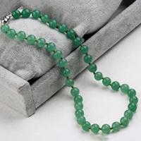 Gemstone Necklaces, Round 10mm Approx 18.9 Inch [