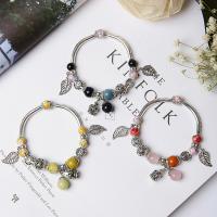 Fashion Zinc Alloy Bracelets, with Quartz, portable 