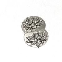 Zinc Alloy Cabochon, antique silver color plated, DIY, nickel, lead & cadmium free, 12mm 