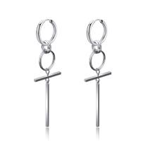 Huggie Hoop Drop Earring, Stainless Steel, portable & Unisex 