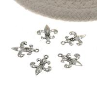 Zinc Alloy Jewelry Pendants, antique silver color plated, DIY, nickel, lead & cadmium free, 8*4mm Approx 1mm 