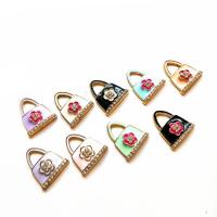 Zinc Alloy Enamel Pendants, DIY 