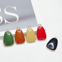 Zinc Alloy Enamel Pendants, DIY 