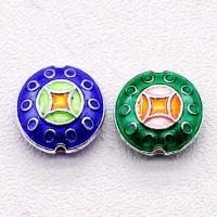 Cloisonne Beads, Zinc Alloy, DIY & enamel 