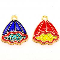 Cloisonne Pendants, Zinc Alloy, DIY & enamel 