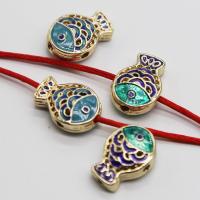 Cloisonne Beads, Brass, DIY 