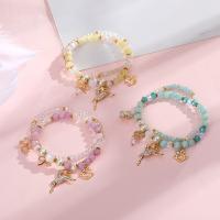 Quartz Bracelet Set, with Zinc Alloy, Geometrical Pattern, plated, 2 pieces & for woman 200mm 