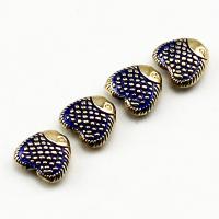 Cloisonne Beads, DIY, blue, 9*10mm 