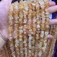 Gemstone Chips, Citrine, irregular, DIY, yellow, 5-8mm 