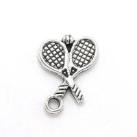 Zinc Alloy Jewelry Pendants, Tennis Racket, plated 