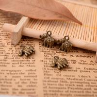 Zinc Alloy Jewelry Pendants, Elephant, fashion jewelry & DIY, antique bronze color 