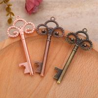 Zinc Alloy Key Pendants, fashion jewelry & DIY 