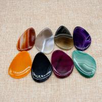 Mixed Agate Beads, Teardrop, polished, DIY 