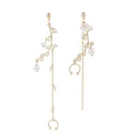 Asymmetric Earrings, Zinc Alloy, fashion jewelry & for woman 