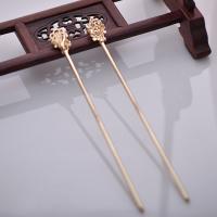 Hair Stick Findings, Brass, plated, DIY 