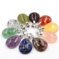 Gemstone Chip Necklaces, Quartz, Unisex .71 Inch 